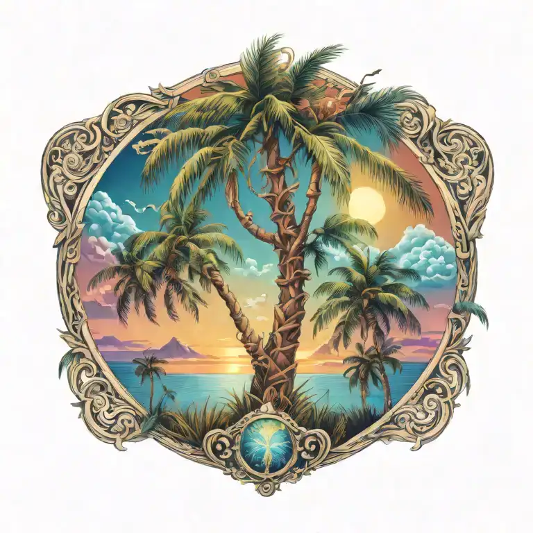 Palm Tree Of Life