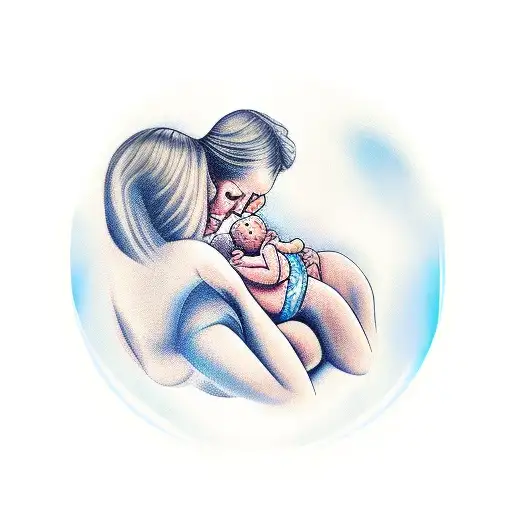 Breastfeeding Mother To A Son