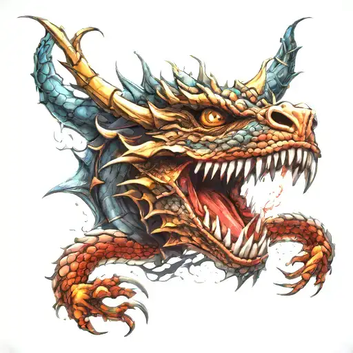 Raging Dragon Emerging