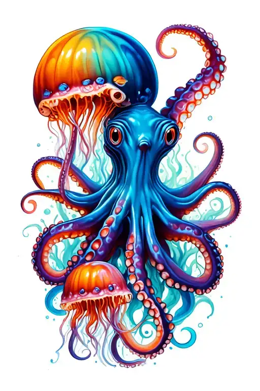 Octopus And Jellyfush