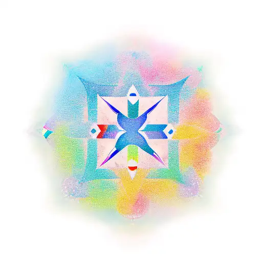 Inner Peace Symbol For Sagitarus Human