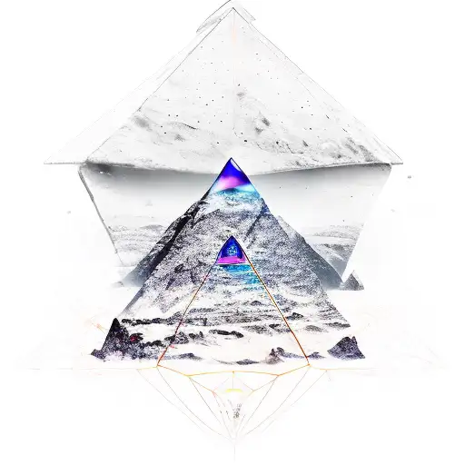 Masson Piramid And Space