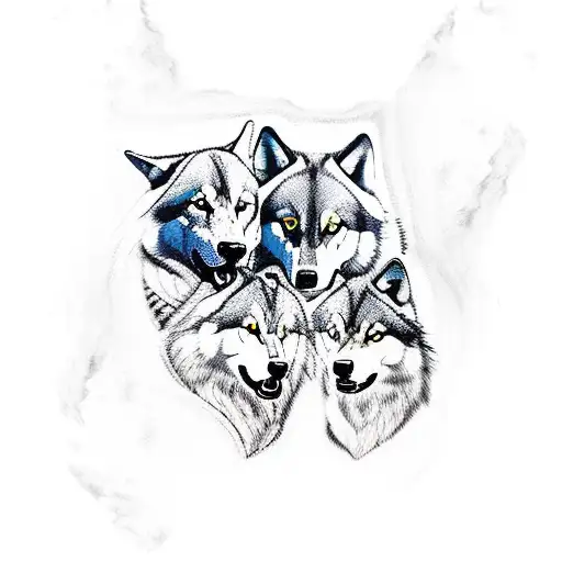 Odin And His Wolves In A Fierce Battle