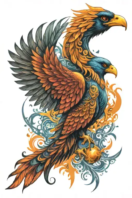 Arabian Phoenix Rebirth