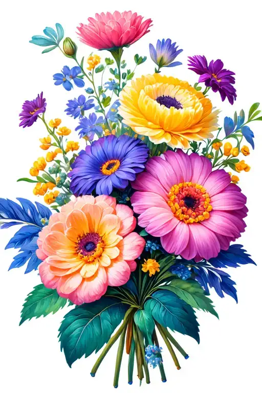 Birth Month Flower Bouquet