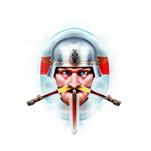 Roman Soldier With A Sword