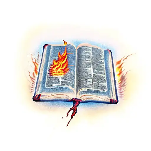 Bible On Fire