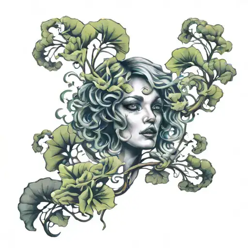 Medusa Surreal Smoke Ginkgo