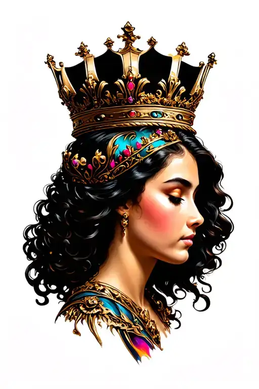 King And Queen Crown