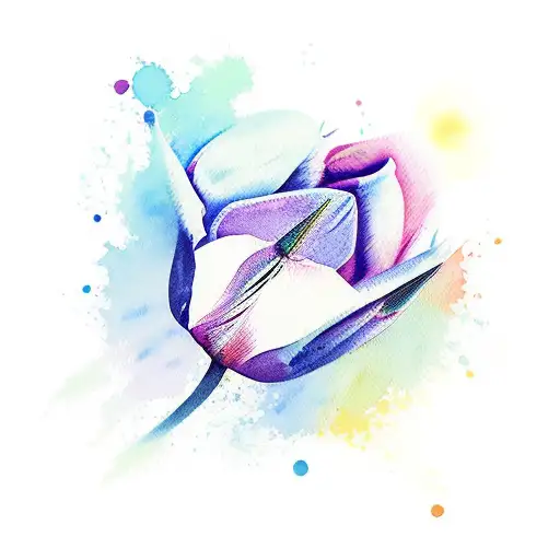 Watercolor Names Oliver Ellis