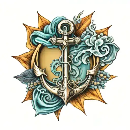 Anchor Treble Clef Symbol