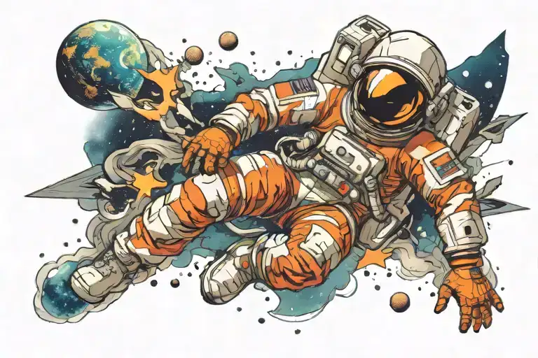 Space With Astronaut