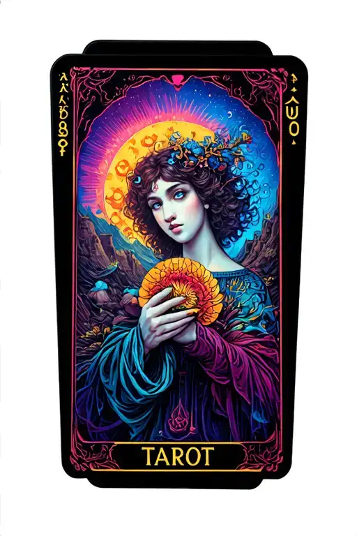 Tarot Cards Fan Holding