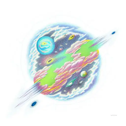 Big Dipper And Space