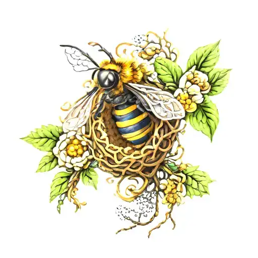 Bee Nest With Ornament