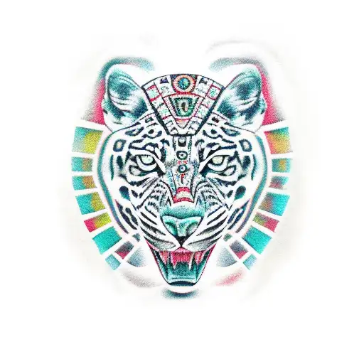 Aztec Jaguar For Upper Thigh