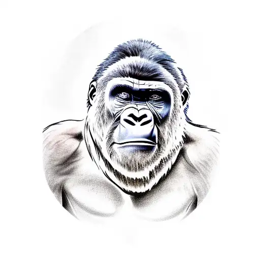 Gorilla Holding A Money Bag