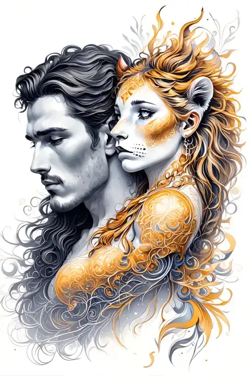 Aquarius Man With Leo Woman