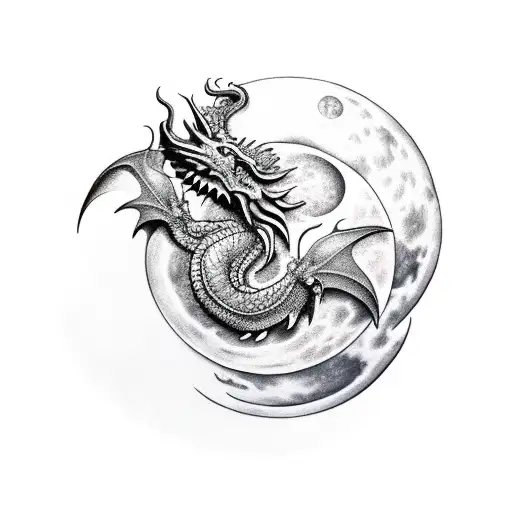 Dragon Eating Moon