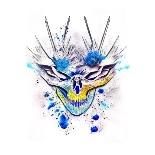 Black And Blue Spine