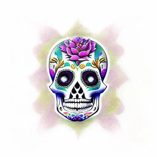 Sugar Skull Purple Hyacinth