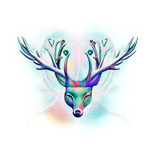 Gemini Forest Goddess Sleeve Antlers