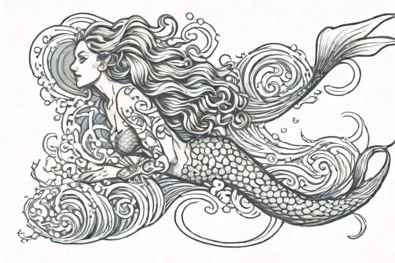 Mermaid Waves