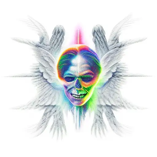 Dna But Inside Of Dna There Is A Angel And A Demon