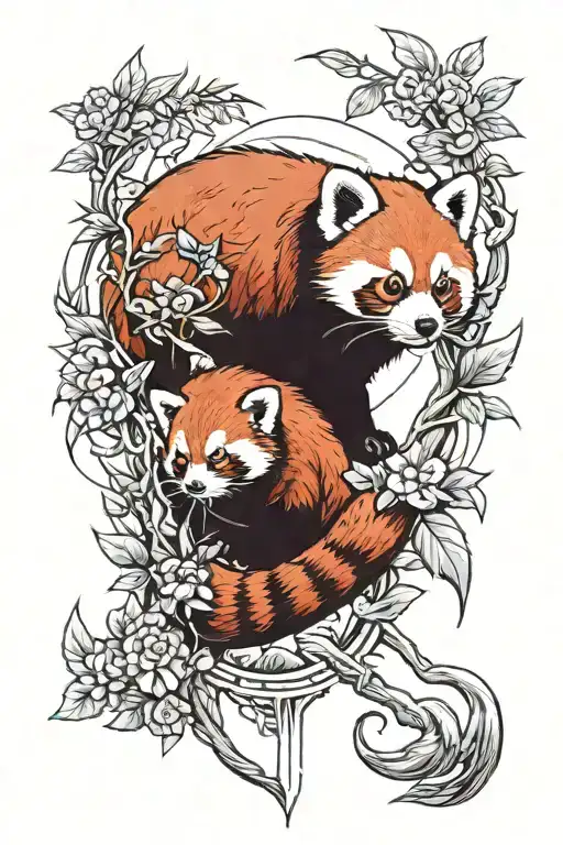 Red Panda Theme Sleeve