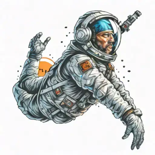 Stoic Man In Space Time