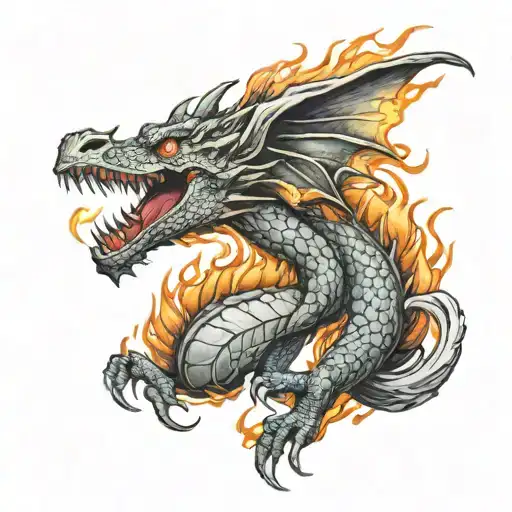 Dragon Breathing Fire