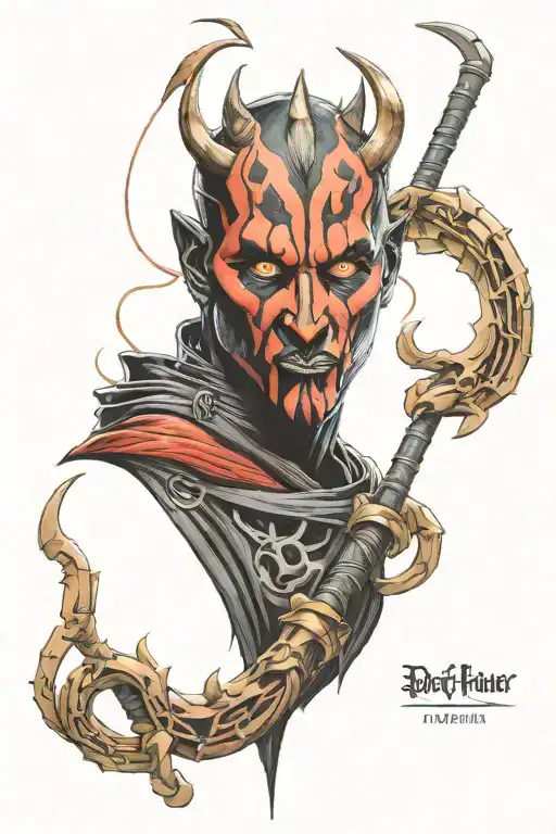 Darth Maul As Dark Mark Harry Potter