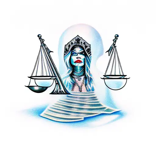 Hood Hooligan Lady Justice