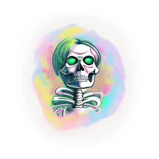 Japanese Fashion Skeleton