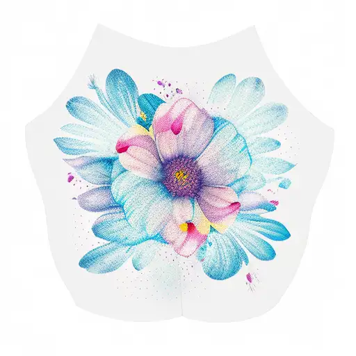 Wild Flower Sleeve Color Only