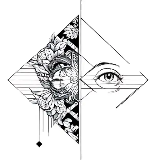 Gemini And Aquarius Patern Geometrical