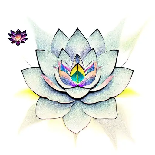13 Petal Lotus Flower