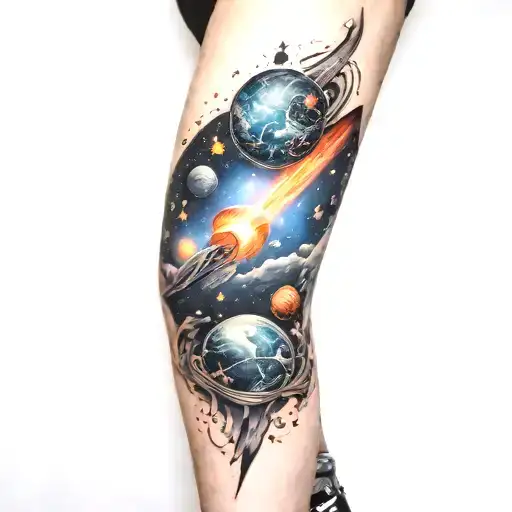 Outer Space With Stars