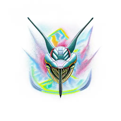 Viper With V8 Motor And Mountain Bike