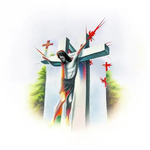 Jesus Off Cross With 3 Nails