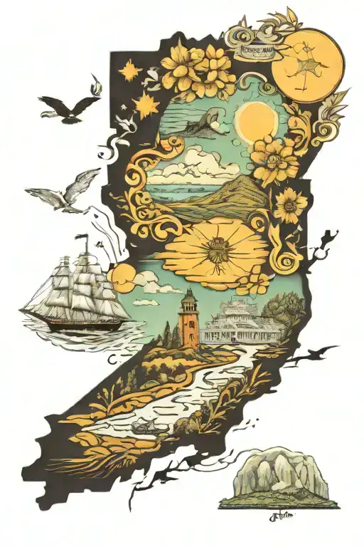 California And Pennsylvania States