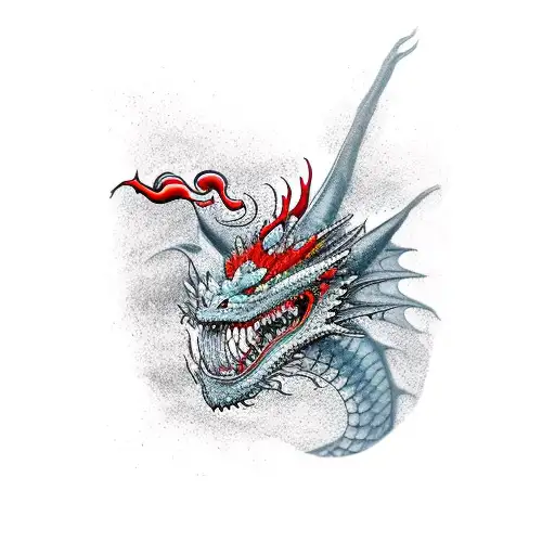Dragon Red Ink