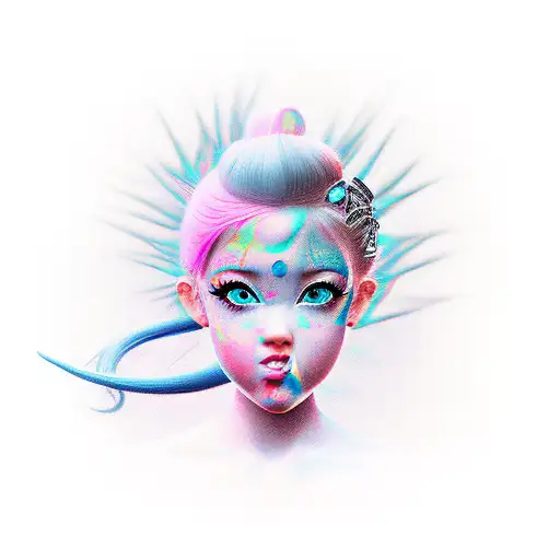 Enchained Barbie Katana