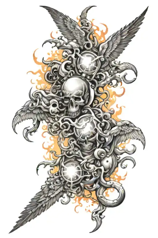 Battle Between Light And Darkness