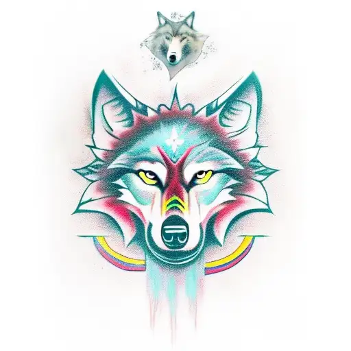 Wolf Crow And Santa Muerte