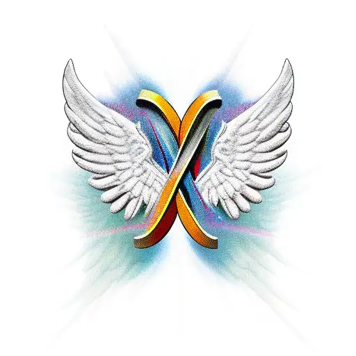 Angel Wings With Armenian Cross