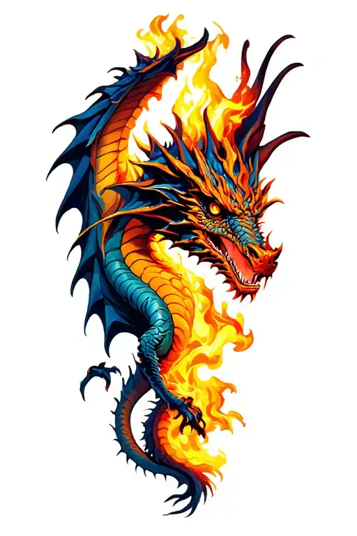 Book Dragon Breathing Fire