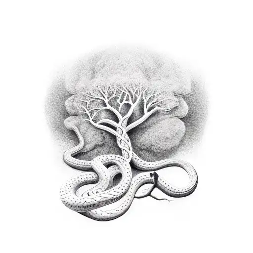 The Tree And Snake