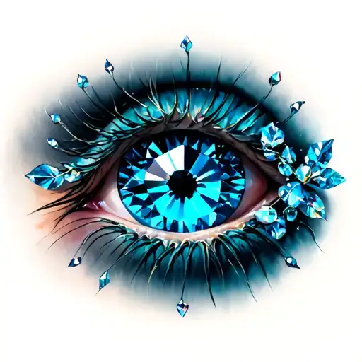 Eye In A Diamond With Garland