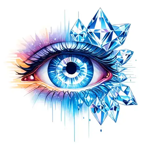 Diamond With An Eye In The Middle